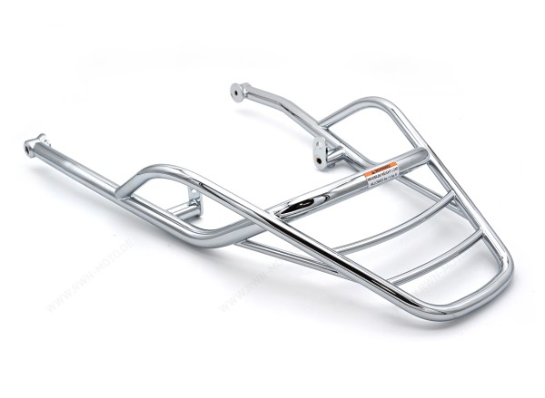 Porte-bagages arrière, chromé, fixe pour Moto Guzzi V7 850 2021-