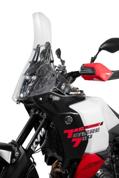 Pare-brise RSG Touring Plus transparent pour Yamaha Ténéré 700 World Raid (26-)