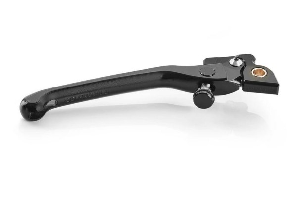 Levier sport RIZOMA 3D, droit pour Vespa GTS/GTS Super/GTV/GT (-`22), noir anodisé