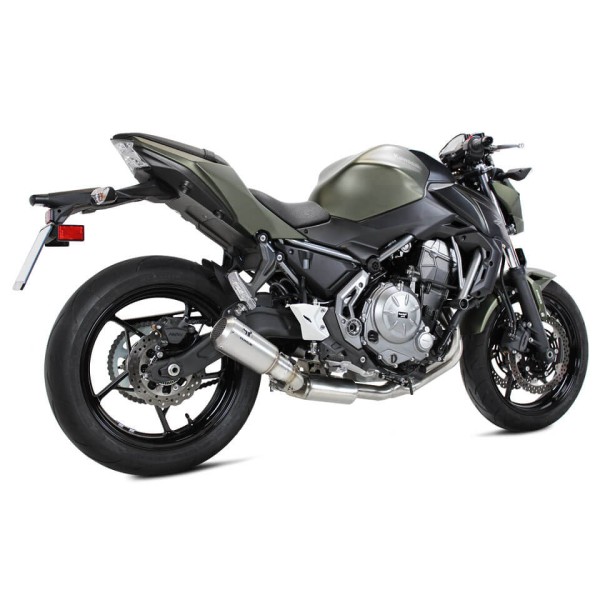 Système complet IXRACE MK2 Kawasaki Z 650 /650 Ninja (17-19), acier inoxydable, homologué E, Euro4