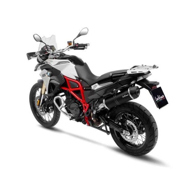 LeoVince système d?èchappement LV One Evo pour BMW F 700 GS /F 800 GS, carbone, slip on, E-approbation