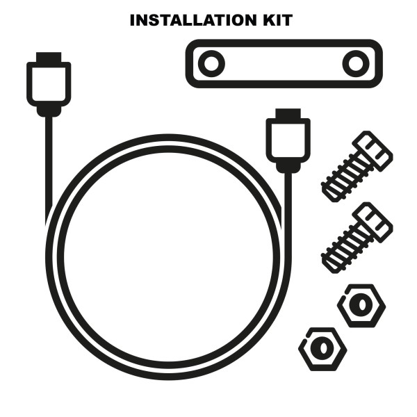 Kit d'installation pour plateforme multimédia 3.0 pour Aprilia SR GT 125