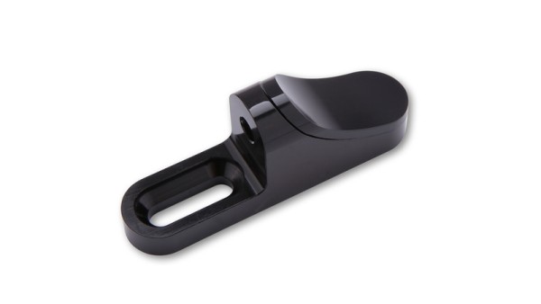 HIGHSIDER pro Adaptateur de rétroviseur universel, Pour rétroviseurs de carénage, Avec cache, long (paire)