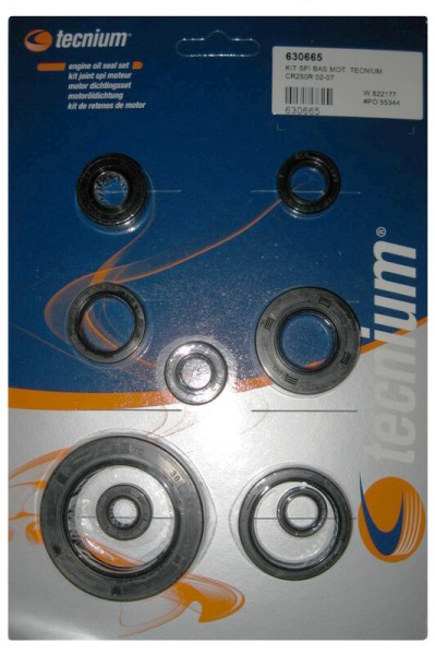 Jeu de bagues d'étanchéité moteur Tecnium