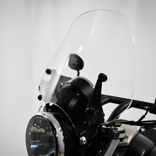 Pare-brise mi-haute clair pour Moto Guzzi Audace (17-20)