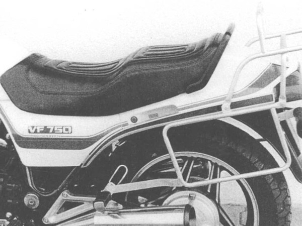Porte-bagages tubulaire support de top case noir pour Honda VF 750 S (82-84) Original Hepco & Becker