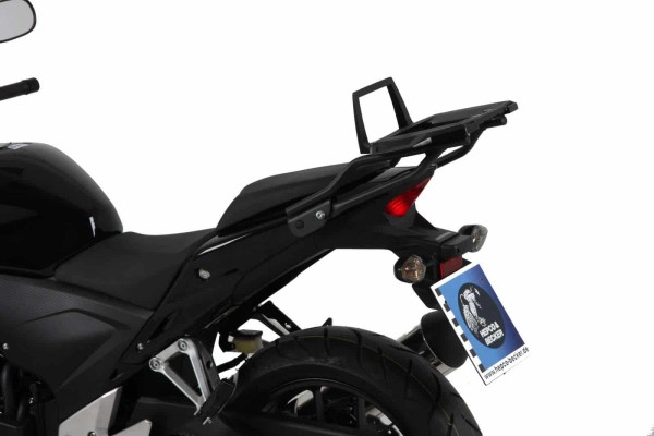 Support de topcase Alurack anthracite/noir pour Honda CBR 500 R (13-15) Hepco & Becker