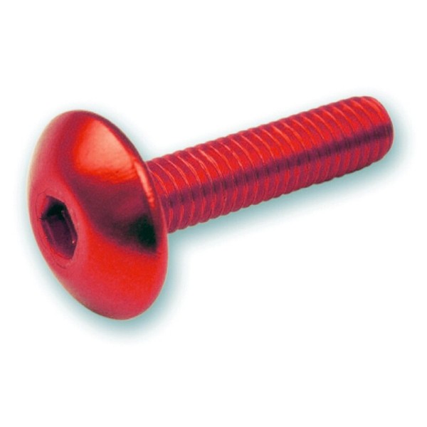 V PARTS vis tout M6x15 Rouge
