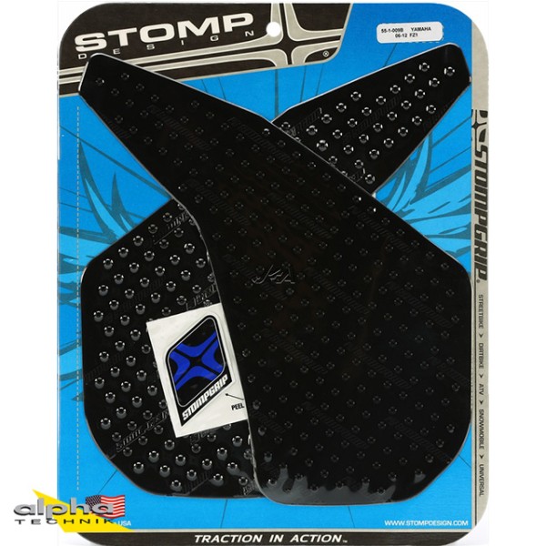 Stompgrip schwarz, Volcano, für Yamaha FZ1, 2006-2015