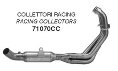 ARROW Racing Krümmer Edelstahl für Yamaha MT09 2024-
