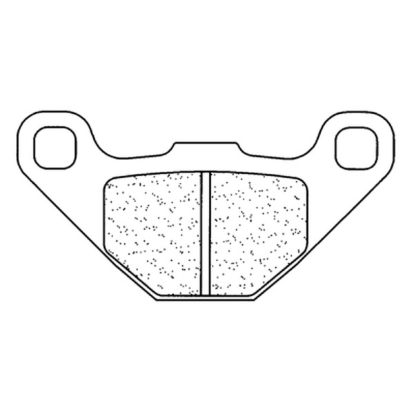 CL Brakes Racing Plaquettes de frein en métal fritté - 2472RX3
