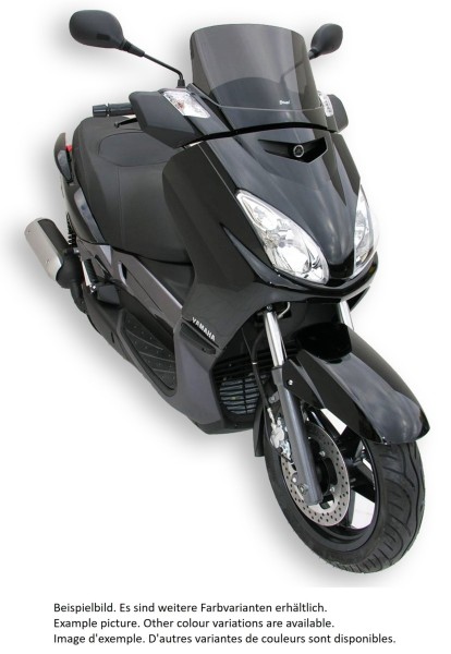Pare-brise ERMAX Sport H 210 mm pour Yamaha X-MAX 125 /250 (06-09), noir