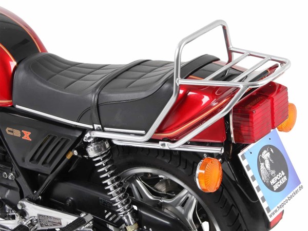 Porte-bagages tubulaire support de top case chromé pour Honda CBX 1000 (78-80) Hepco & Becker