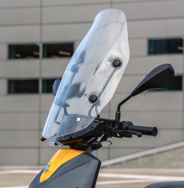 Pare-brise grand avec support pour Piaggio 1 (One) original
