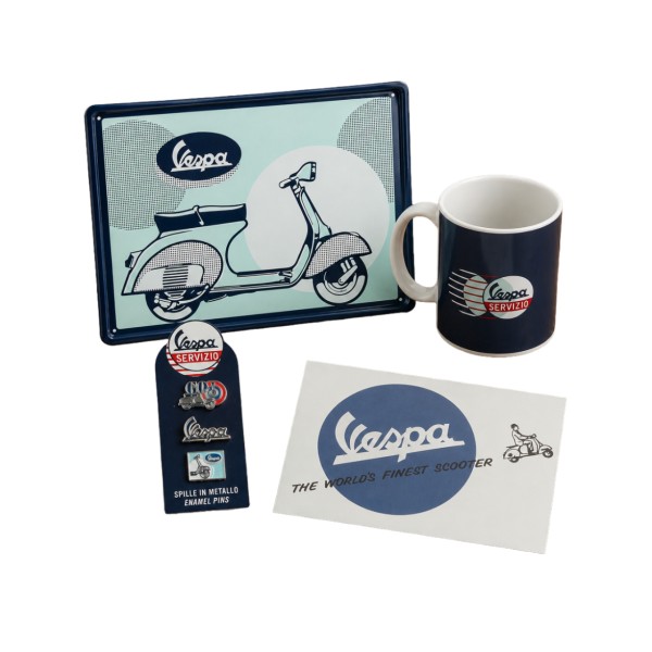 Pack de produits dérivés Vespa « Go Vespa »