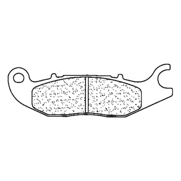 CL Brakes Street plaquettes de frein en métal fritté - 1148XBK5