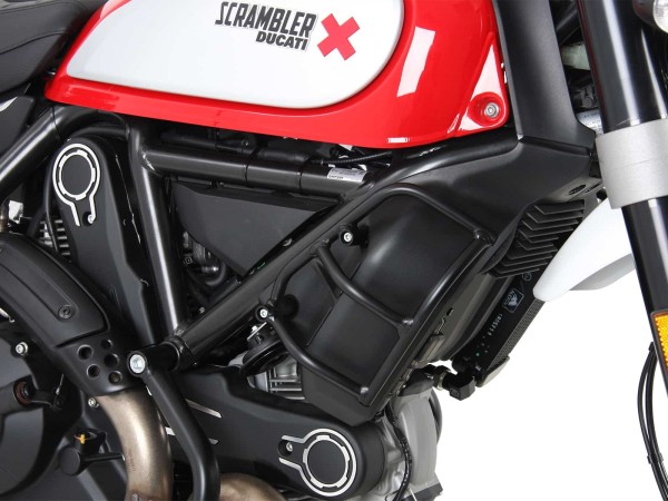 Protège radiateur noir pour Ducati Scrambler 800 (15-18) Hepco & Becker