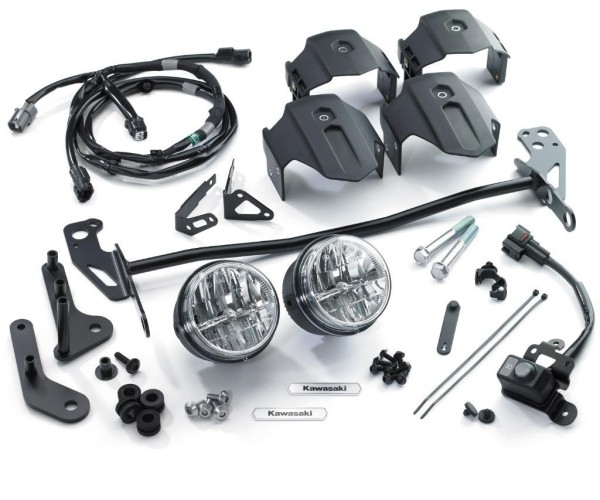 Phares antibrouillard supplémentaires LED pour KLZ 1000/SE Versys (année 19-) Original Kawasaki
