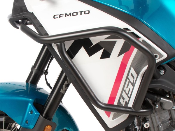 Arceau de protection du réservoir noir pour CFMoto 450 MT (24-)