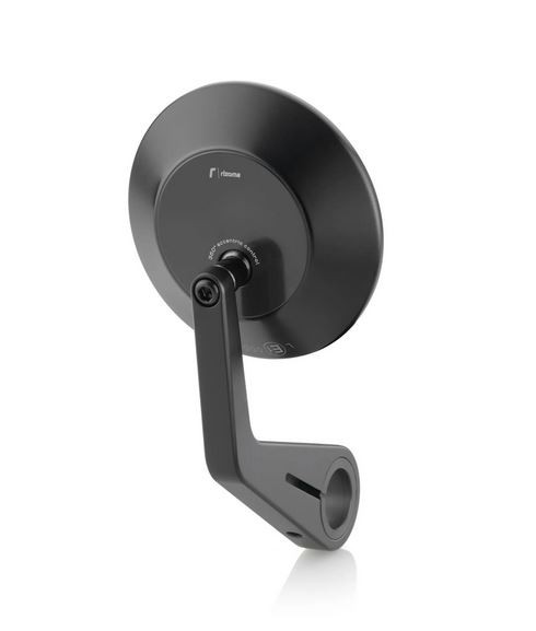 Rétroviseur d'extrémité de guidon RIZOMA ECCENTRICO gauche ou droit pour Vespa, noir