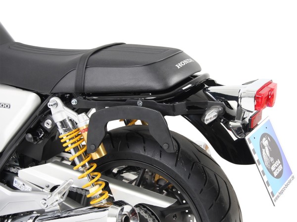 Supports latéraux C-Bow noirs pour Honda CB 1100 RS (17-20) Hepco & Becker