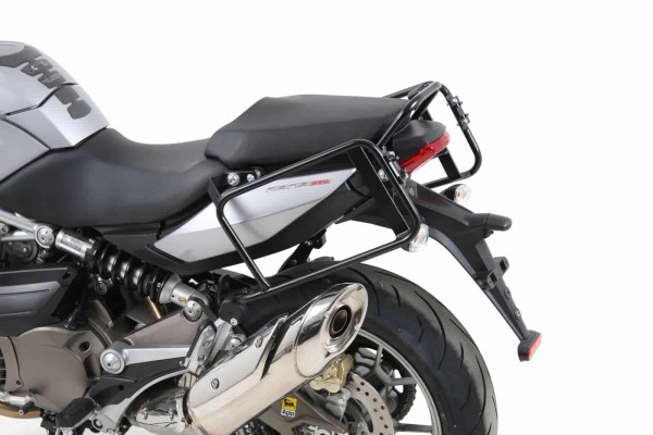 Porte-bagages latéraux Lock-it noir pour Aprilia NA 850 Mana/GT (07-16) Hepco & Becker