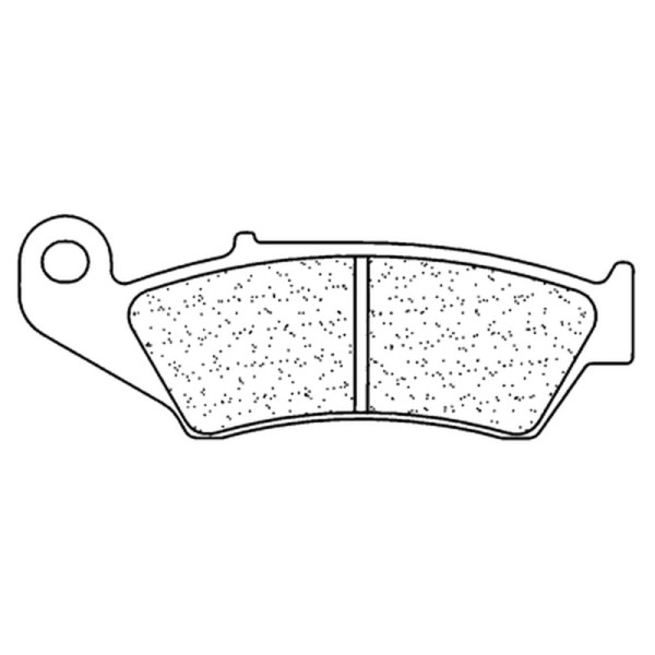 CL Brakes Street plaquettes de frein en métal fritté - 2300S4