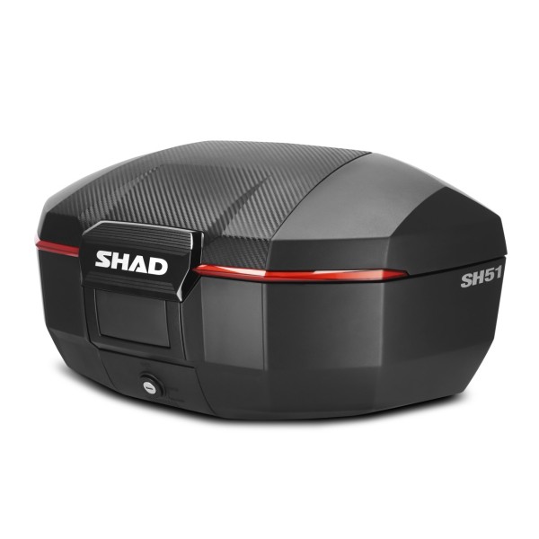 Top case Shad SH51, aspect carbone / noir, 51 l