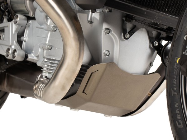 Spoiler de proue en titane anodisé pour Moto Guzzi V100 Mandello Hepco & Becker