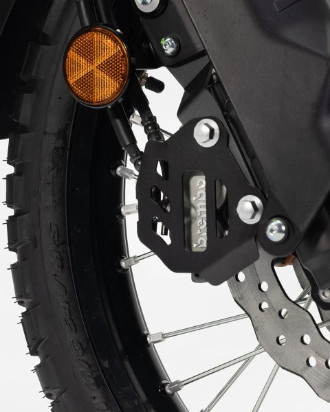 Protection d'étrier de frein en acier inoxydable noir pour Yamaha Ténéré 700