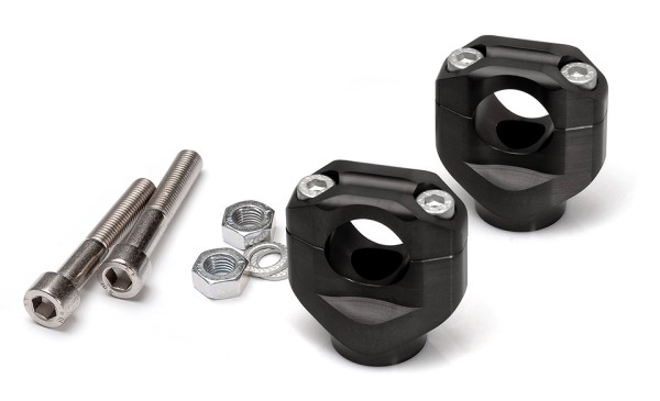 LSL Klemmbock-Kit 22,2 mm, für Honda CB750 Hornet, Typ RH12, 2022- , schwarz