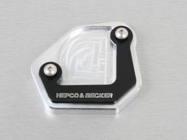 Plaque de béquille latérale pour BMW F 650 GS (08-11) Hepco & Becker