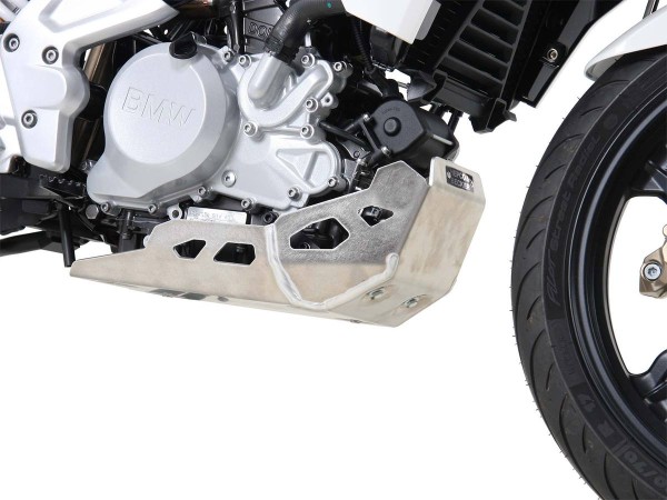 Plaque de protection moteur argentée pour BMW G 310 R (16-) Hepco & Becker