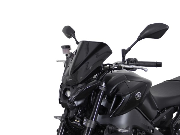 Ecran MRA Racing noir "NRN" pour MT-09 /SP 2021-2023