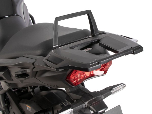 Support de topcase Alurack noir pour Kawasaki Versys 1100 /SE (25-) Hepco & Becker