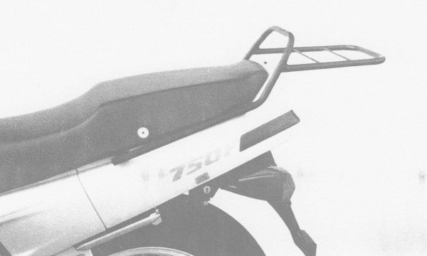 Porte-bagages tubulaire support de top case noir pour Honda VFR 750 F (88-89) Original Hepco & Becker