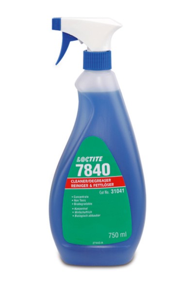 Solution dégraissante Loctite 7840 - Spray de 750ml