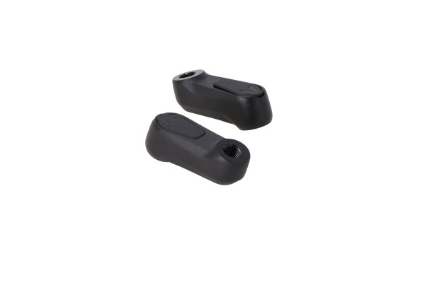 SW-Motech Extension de rétroviseur noir pour Aprilia Tuono 660, Tuareg 660 /Rally
