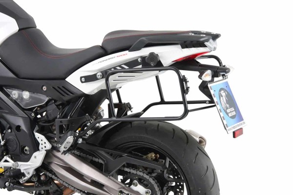 Porte-bagages latéraux Lock-it noir pour Aprilia Caponord 1200 (13-16) Hepco & Becker