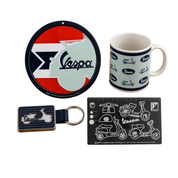 Pack de produits dérivés Vespa « Vespa Garage »