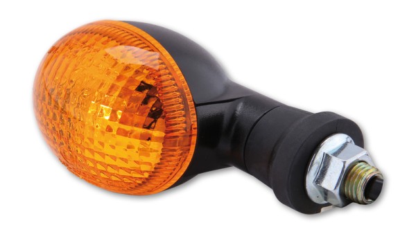 HIGHSIDER Clignotants Smart Mini Boîtier noir / Lentille orange (paire), Avant & Arrière