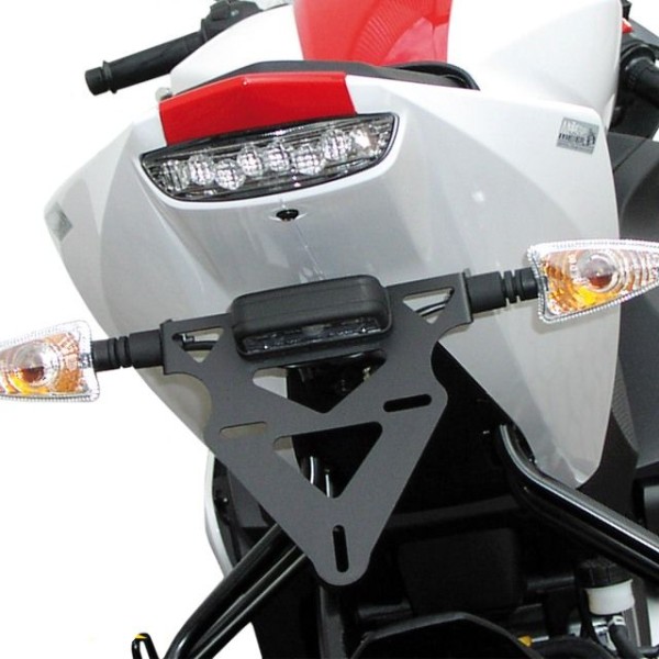 alpha Technik Kennzeichenhalter Yamaha YZF-R125, Typ RE06, Modelljahr 2008-