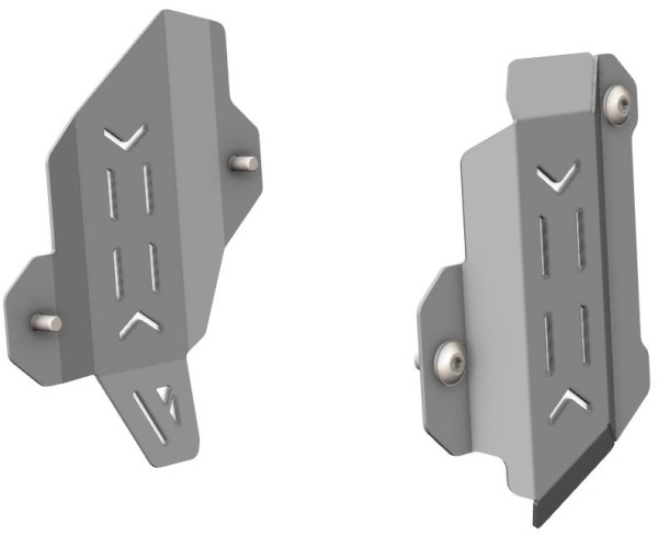 Couvre cylindre de frein argenté en aluminium pour Suzuki V-Strom 800 DE (23-)