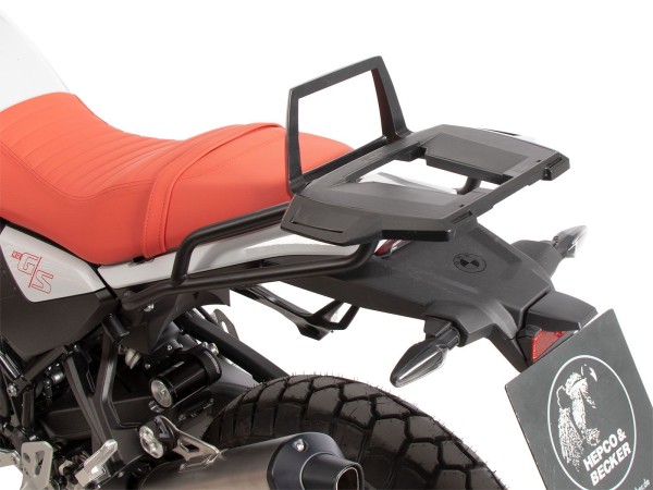 Support de top case Alurack noir pour BMW R 1250 RS (19-) Hepco & Becker