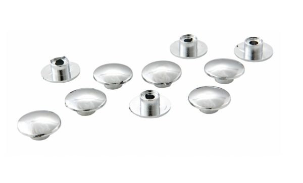 Cache boulon de roue avant ou arrière, chrome