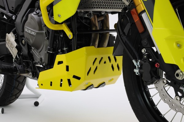 Protection moteur jaune en aluminium pour Suzuki V-Strom 800 DE (23-)