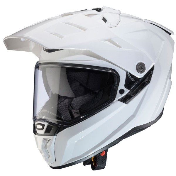 Caberg casque Tanami blanc métallisé