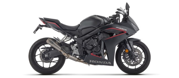 ARROW Auspuff PRO RACE Racingkomplettanlage für Honda CBR650R, CB650R 2024-, Titan