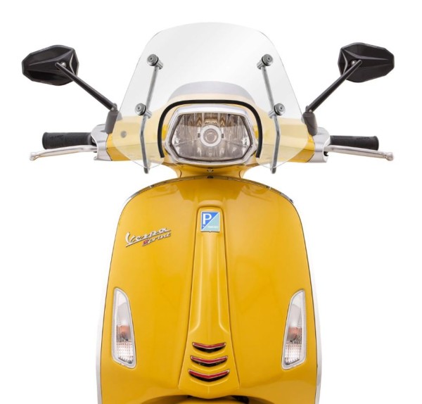 Pare-brise Ermax Piccolo pour Vespa Sprint - noir