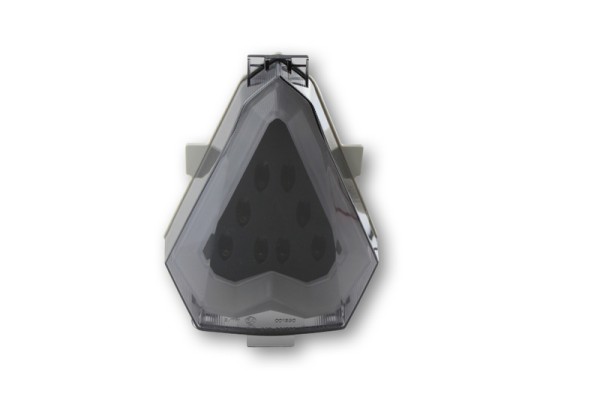 HIGHSIDER smart Feu arrière LED noir style Yamaha, homologué E (1pc)
